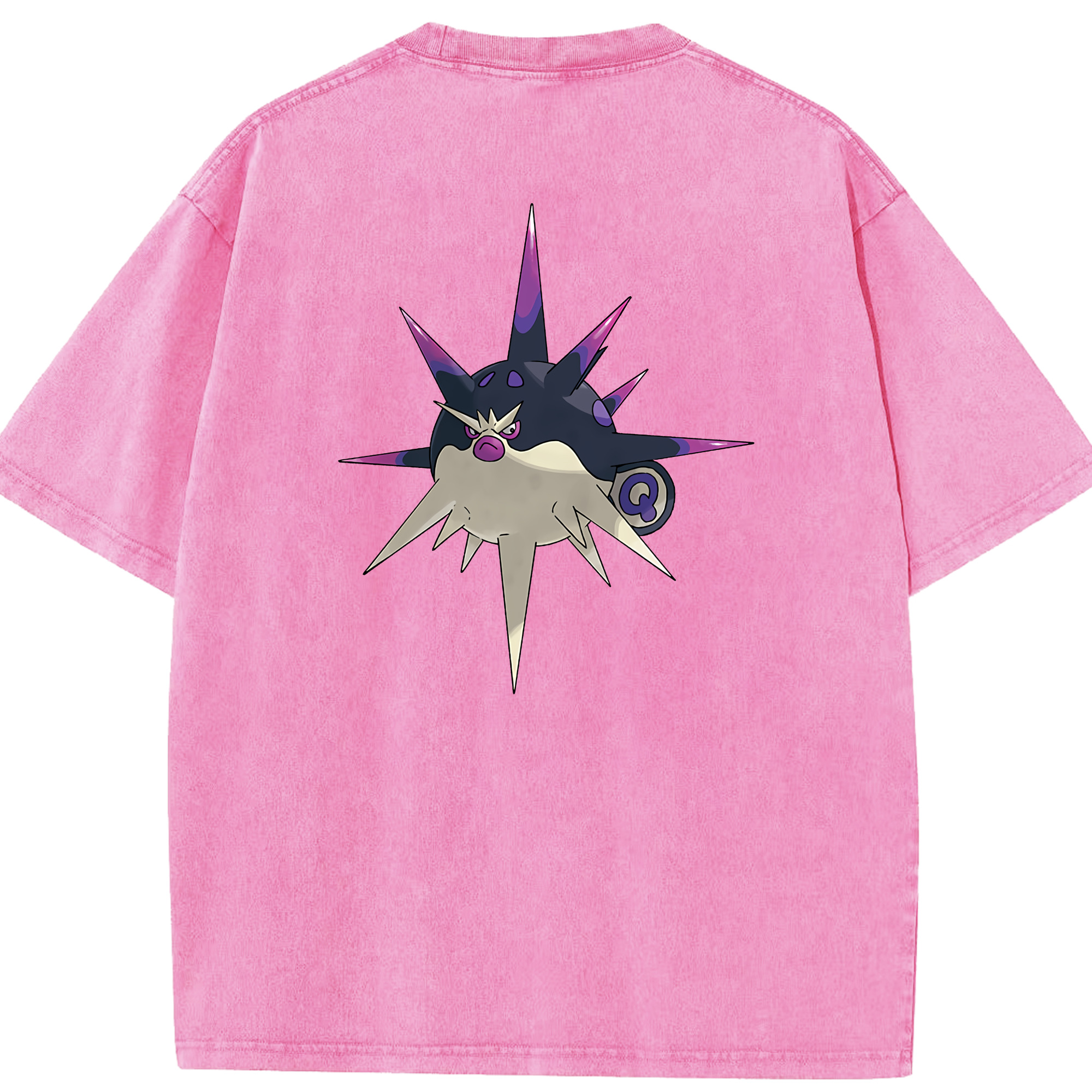 （画像用） ポケットモンスター Pokémon 綿100% ヴィンテージ風 半袖Tシャツ（背面プリント）